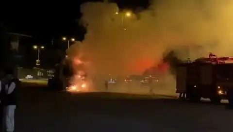 Zonguldak'ta Seyir Halindeki TIR'da Alevler Yükseldi: O Anlar Kayıt Altına Alındı