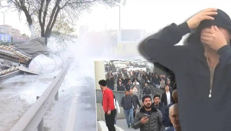 D-100 Karayolunda Korkunç Kaza! Alçı Yüklü TIR Traffikte Kaosa Neden Oldu