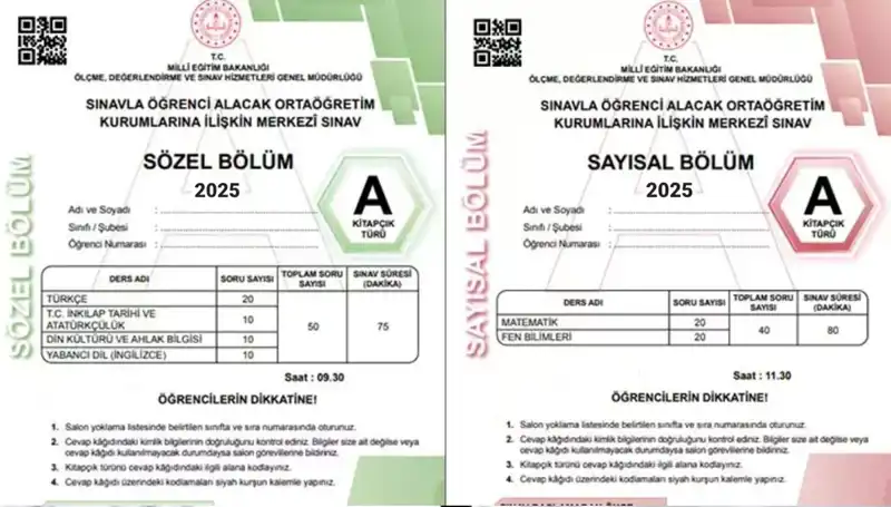 LGS 2025 Sınavı Soru ve Cevap Anahtarı Ne Zaman Yayınlanacak?