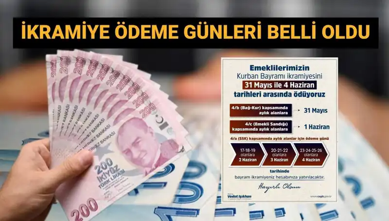 Emeklilere Müjde! Bayram İkramiyeleri Ne Zaman Hesaplarda Olacak?