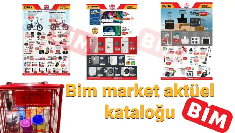 BİM'in Mayıs Aktüel Kataloğu: Elektronik ve Beyaz Eşyada Kaçırılmayacak Fırsatlar!