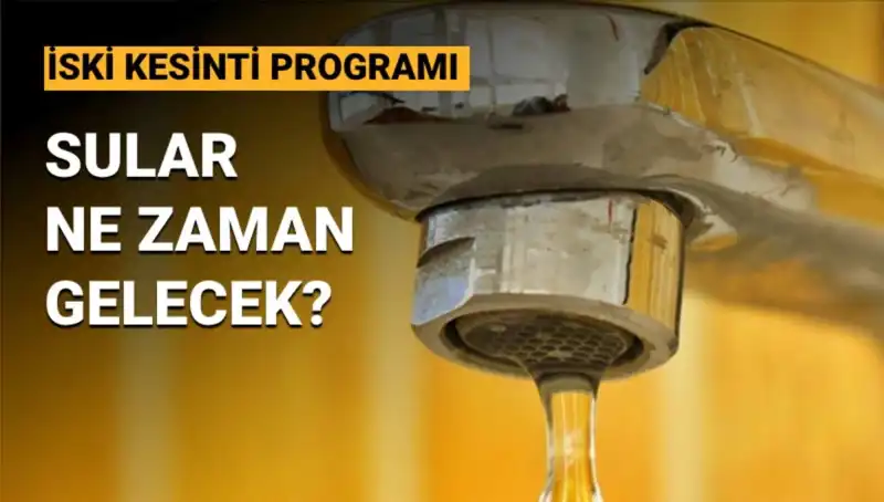 Üsküdar ve Ümraniye'de Su Kesintisi: İSKİ'nin 14 Mayıs Programı Hakkında Bilmeniz Gerekenler