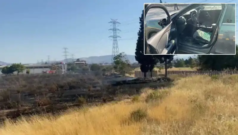 İzmir'de Yangın Alarmı: Otluk Alanı AVM Otoparkına Sıçradı