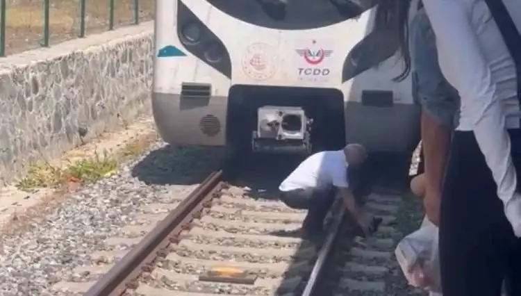 Marmaray'da Kediyi Fark Eden Makinist, Hayvanseverler Tarafından Alkışlandı