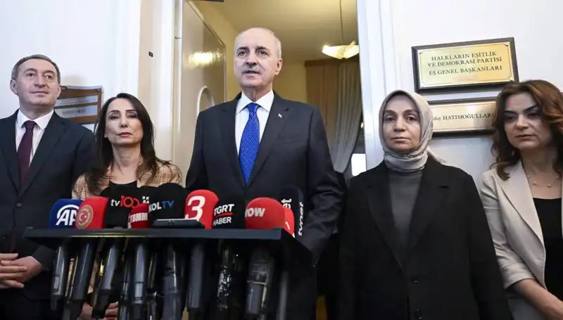 Numan Kurtulmuş, Siyasi Partilerle Görüşmelerine Hız Kesmeden Devam Ediyor