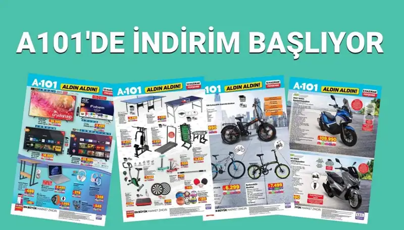 A101'de 12 Haziran 2025 Aktüel Kataloğu: Spor Ekipmanları ve Teknoloji Ürünleri Şaşırtıyor
