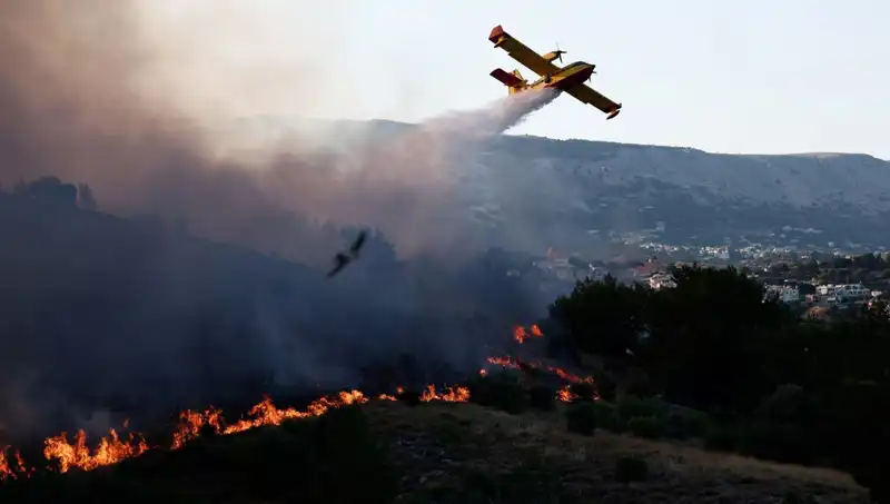Sakız Adası’ndaki Orman Yangını Kontrol Altına Alındı: Detaylar