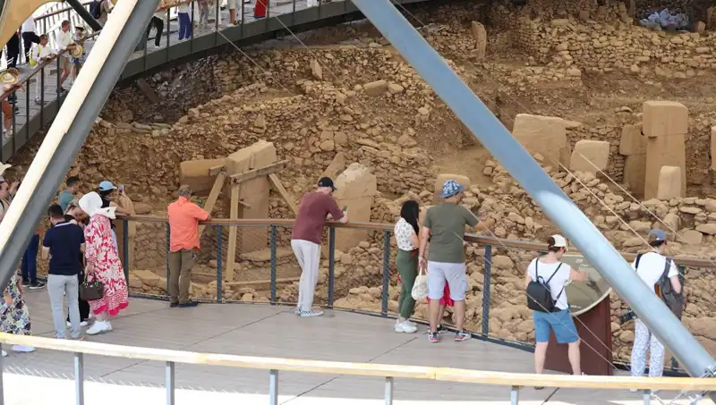 Göbeklitepe’de Ziyaretçi Yoğunluğu: Tarihin Sıfır Noktası Uğruna Akın Akın Gelenler